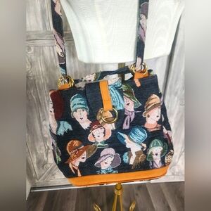 Vintage Tapestry Women's Handbag